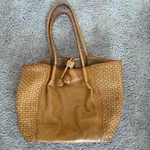 Anthropologie tan purse